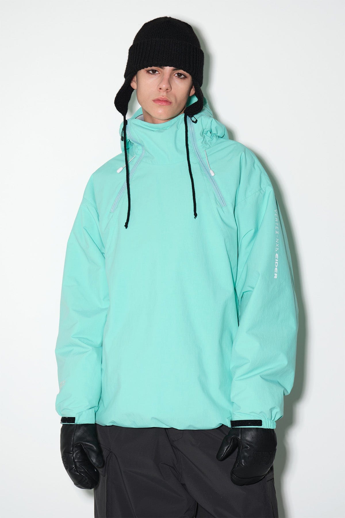 VERT GTX PUFF PULLOVER JACKET LIGHT MINT