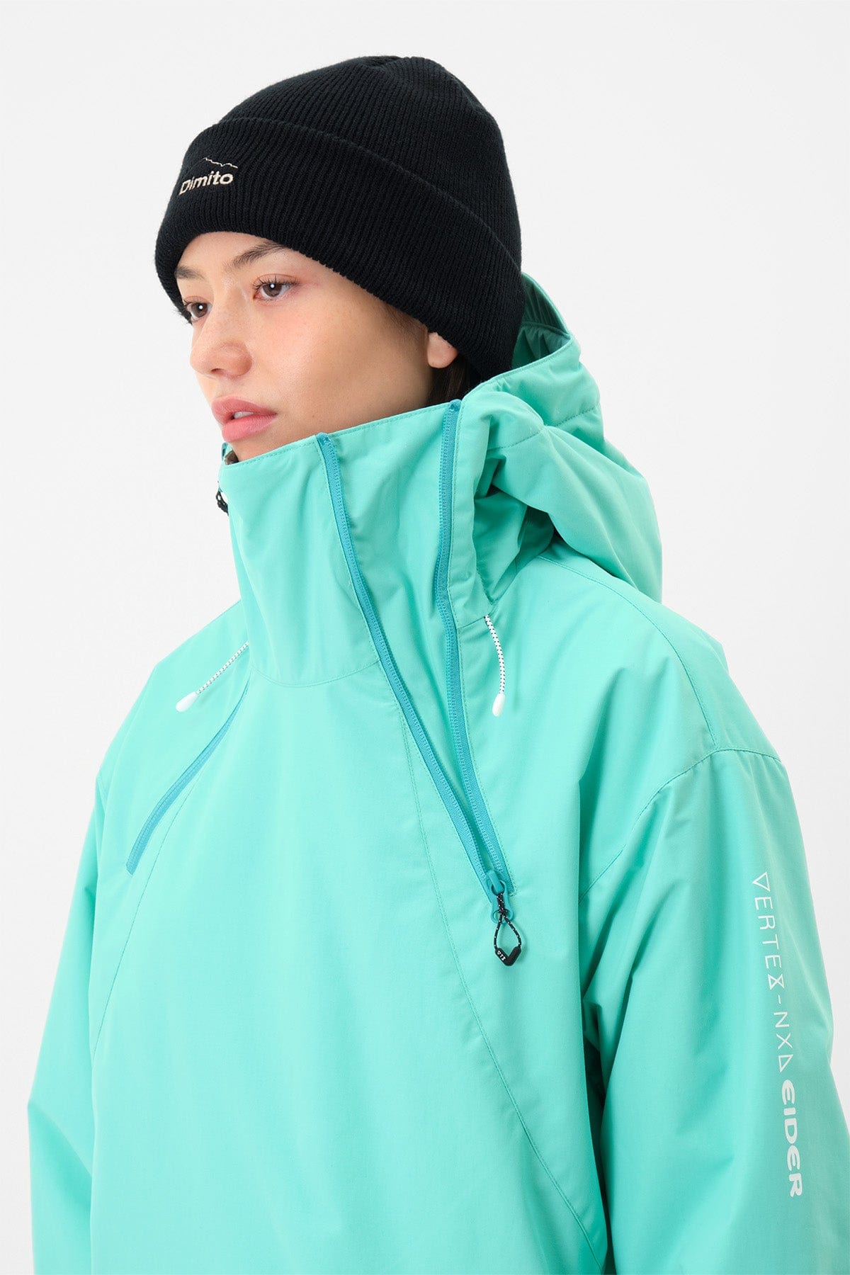 VERT GTX PUFF PULLOVER JACKET LIGHT MINT