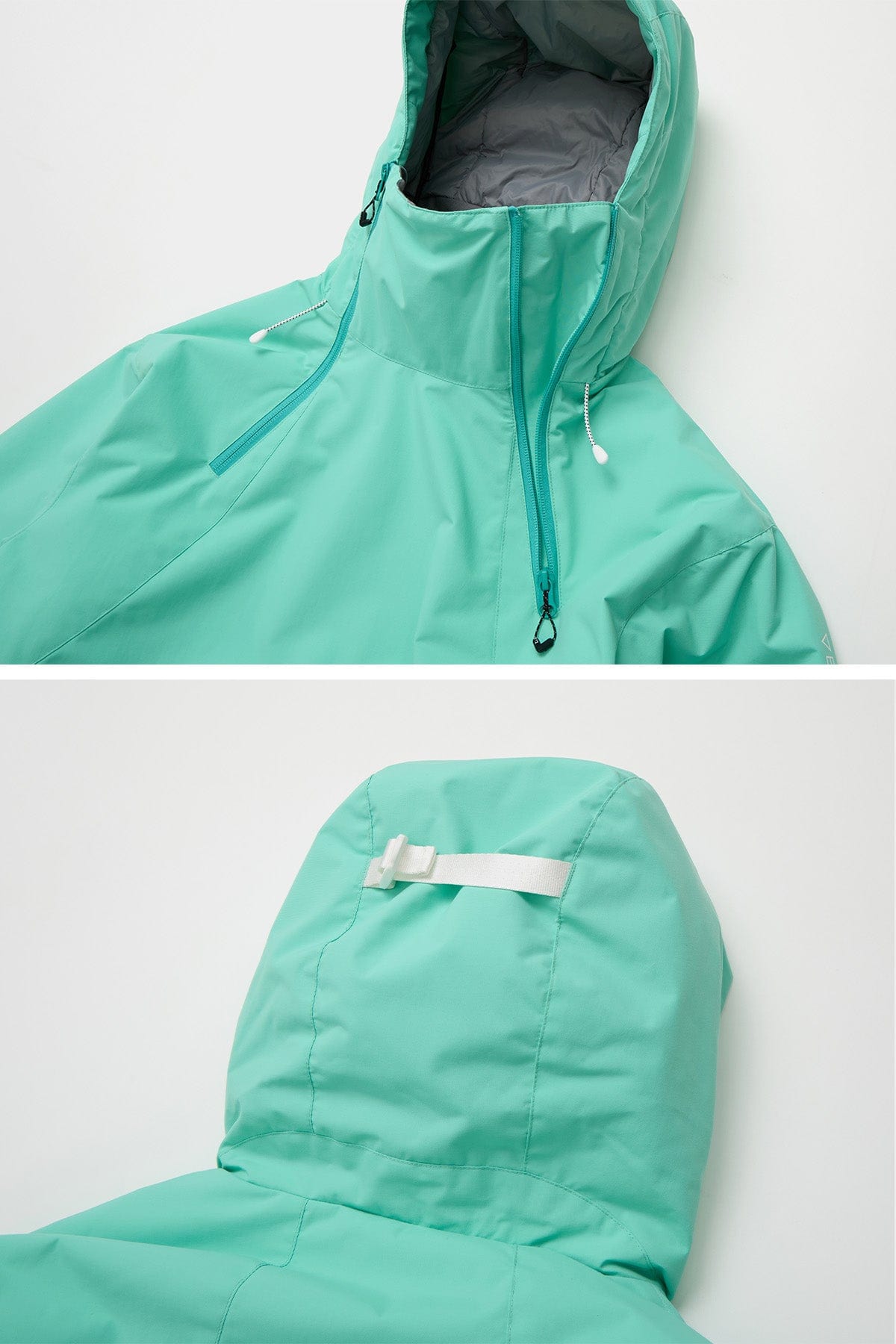 VERT GTX PUFF PULLOVER JACKET LIGHT MINT