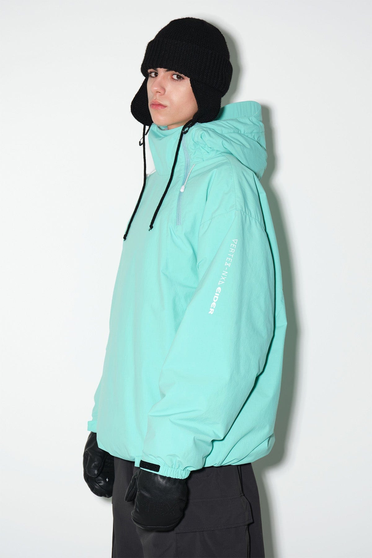 VERT GTX PUFF PULLOVER JACKET LIGHT MINT