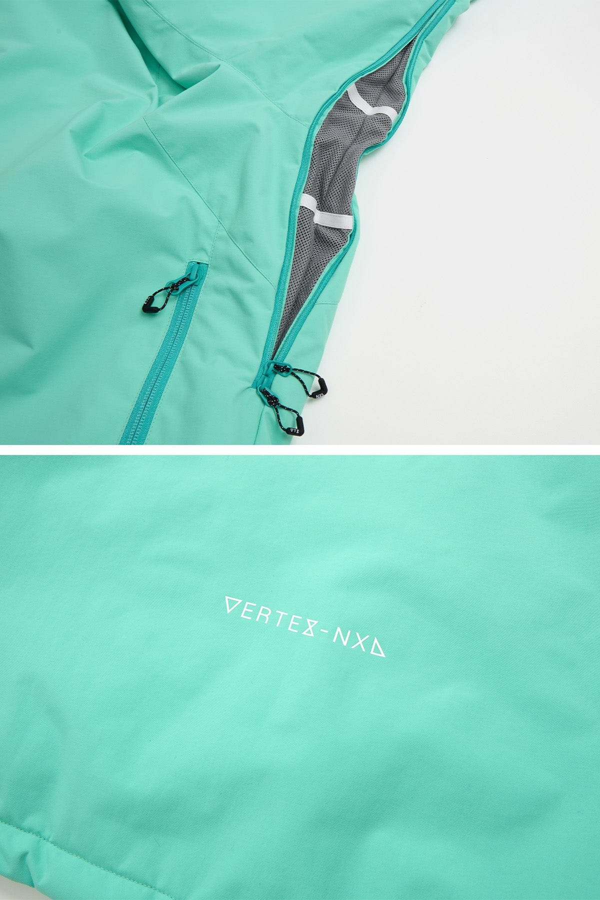 VERT GTX PUFF PULLOVER JACKET LIGHT MINT