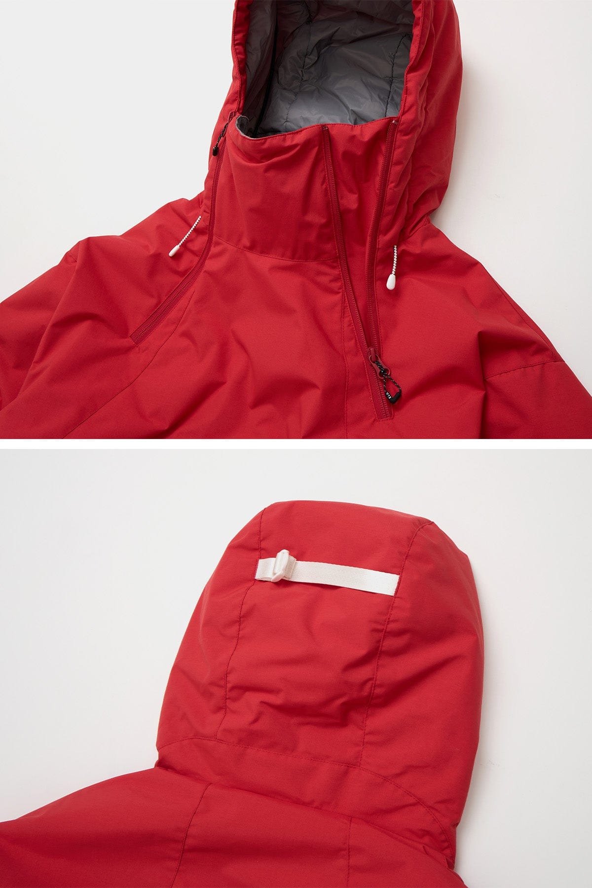 VERT GTX PUFF PULLOVER JACKET RED