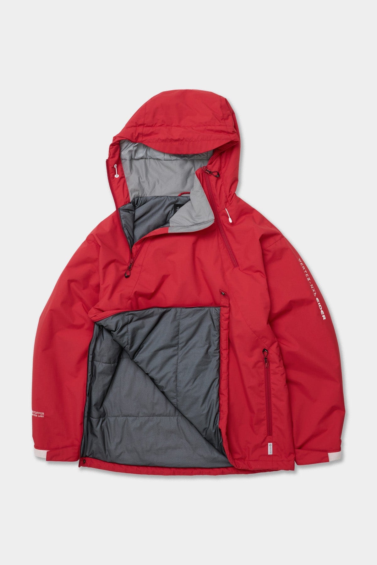 VERT GTX PUFF PULLOVER JACKET RED