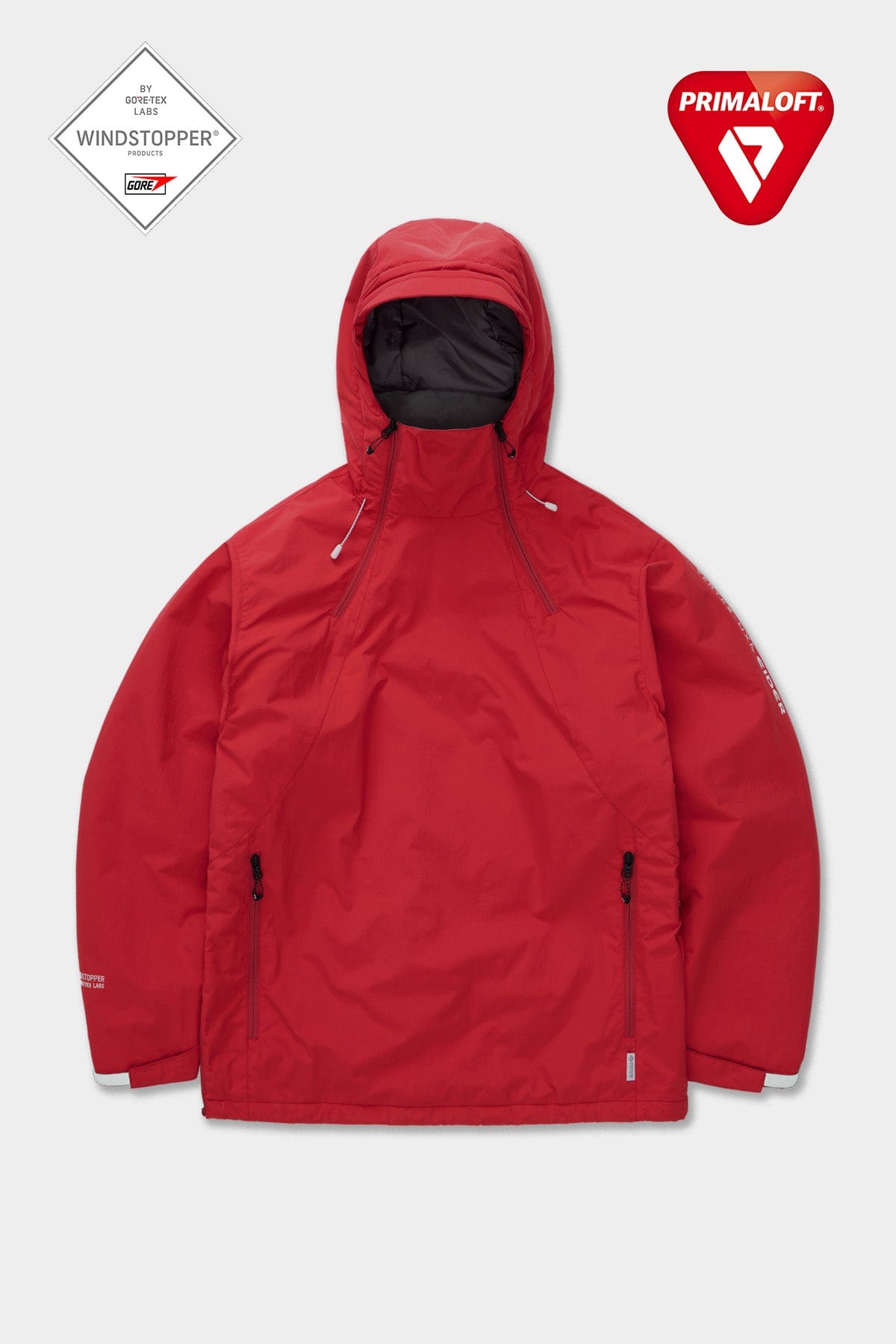 VERT GTX PUFF PULLOVER JACKET RED