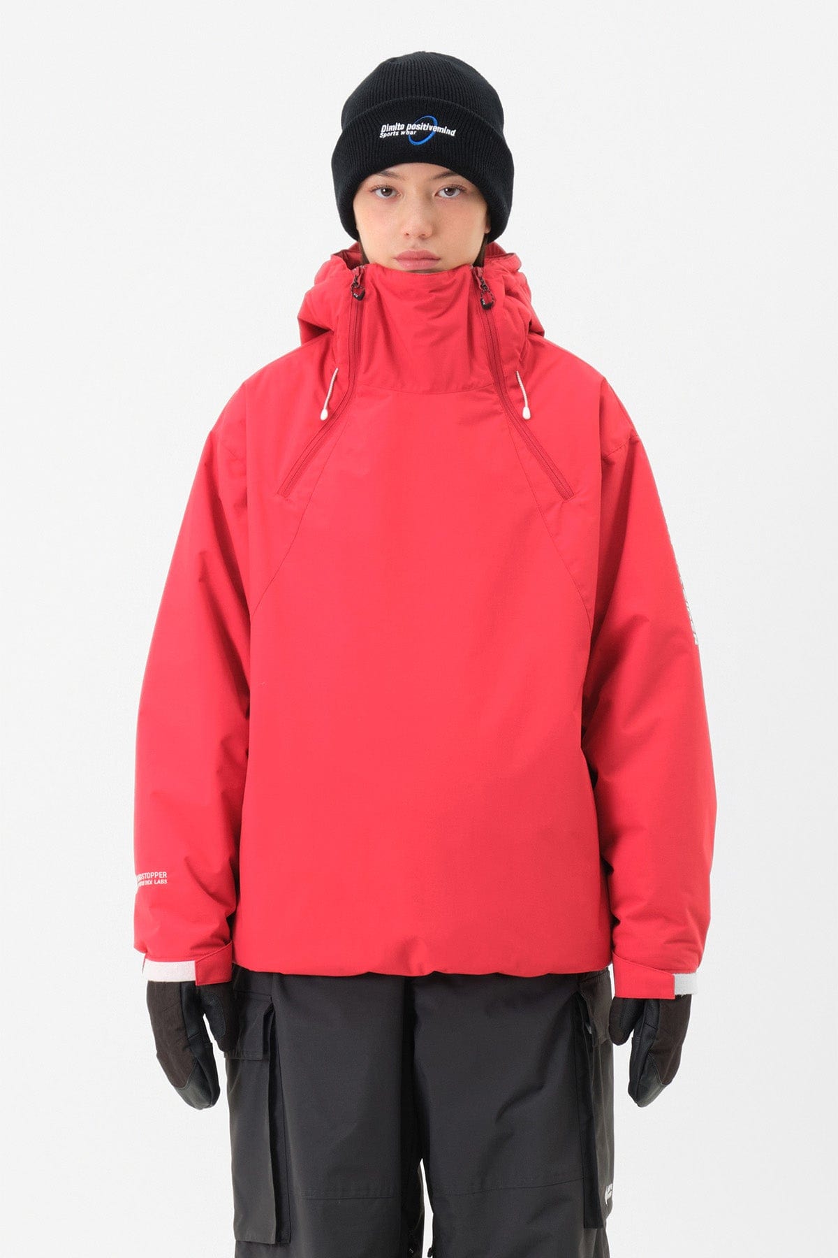 VERT GTX PUFF PULLOVER JACKET RED