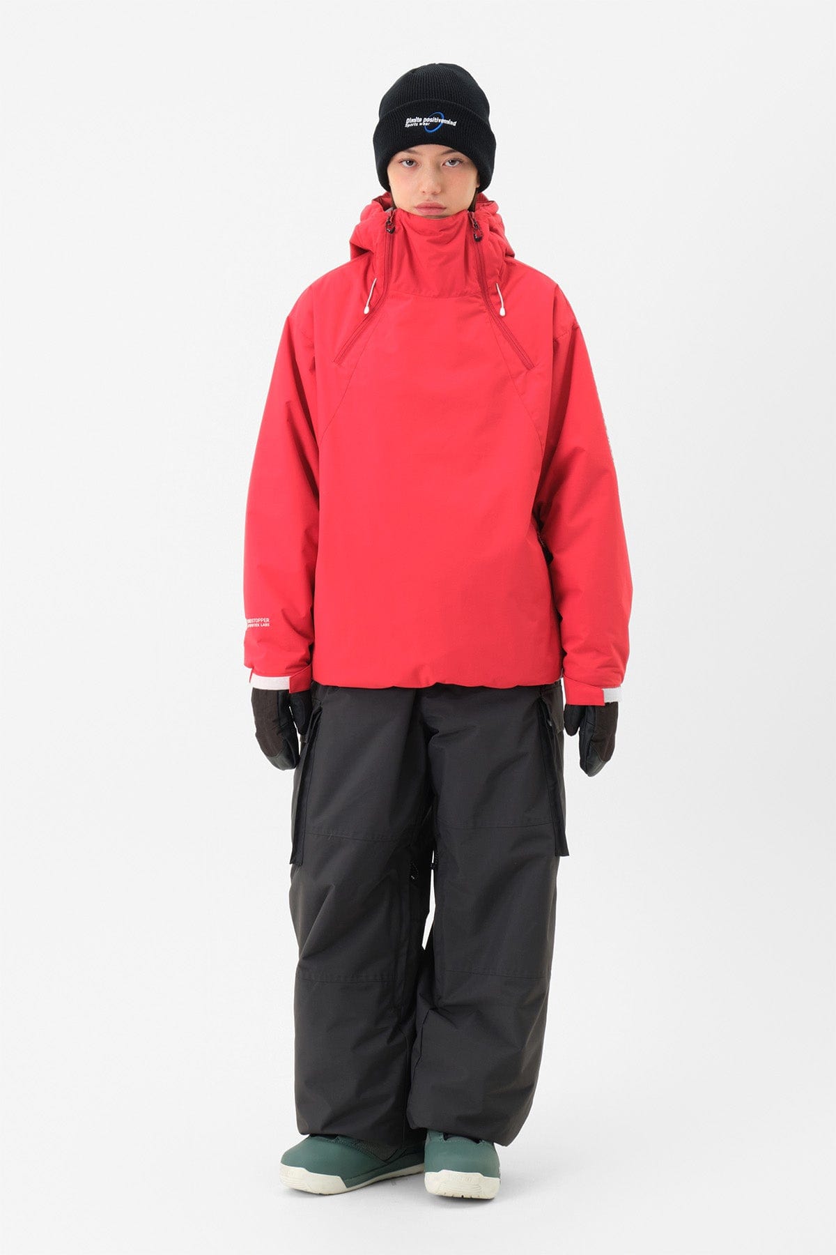 VERT GTX PUFF PULLOVER JACKET RED