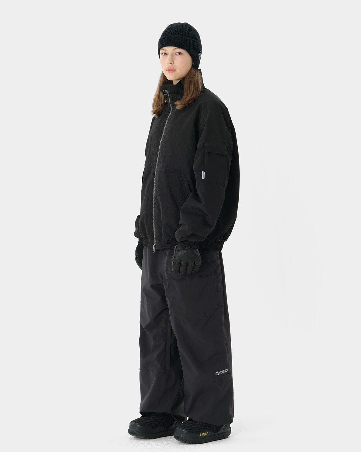 VERT GTX (VTX X EIDER) BANDED BOTTOM 2L PANTS BLACK (Wide Jogger Fit)