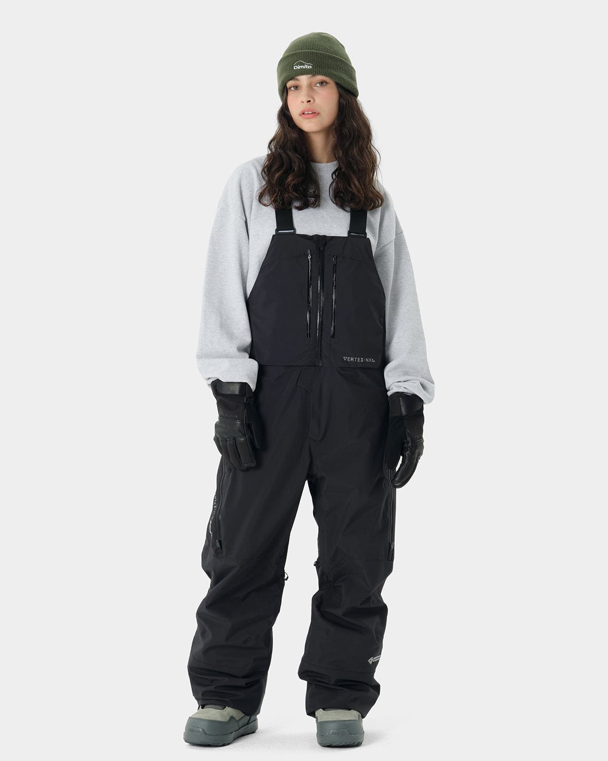 VERT GTX (VTX X EIDER) BIB 2L PANTS BLACK (Standard Fit)