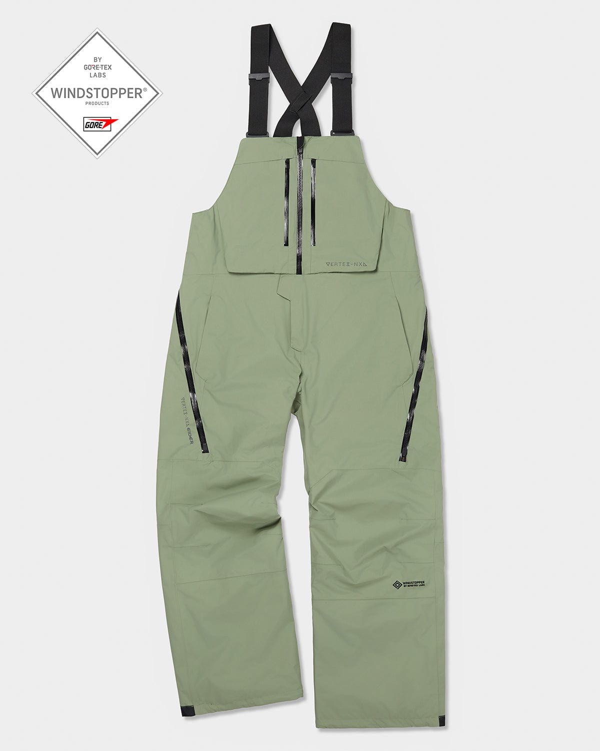 VERT GTX (VTX X EIDER) BIB 2L PANTS OIL GREEN (Standard Fit)