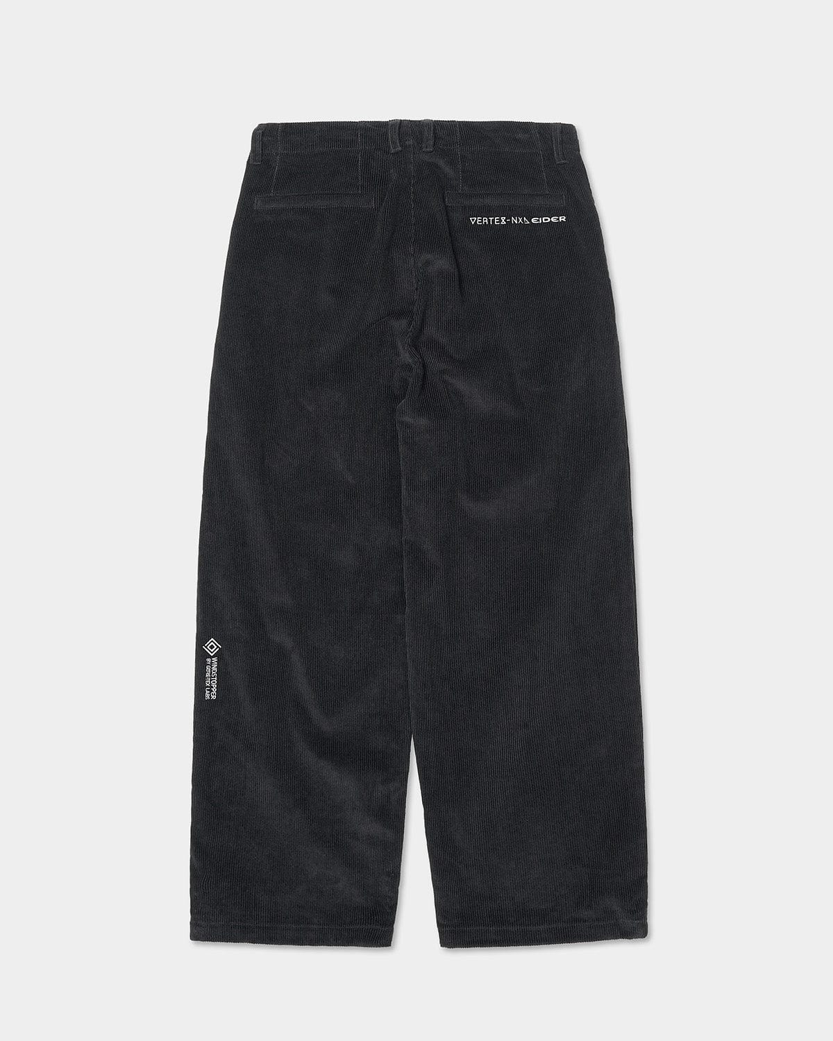 VERT GTX (VTX X EIDER) CORDUROY PANTS BLACK (Wide Fit)