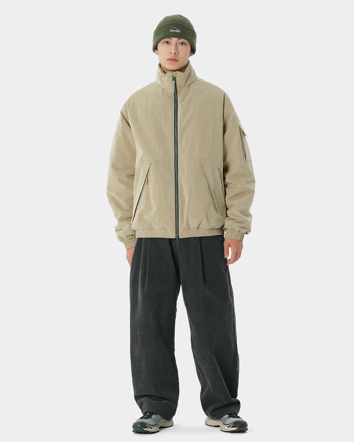 VERT GTX (VTX X EIDER) CORDUROY PANTS CEMENT (Wide Fit)