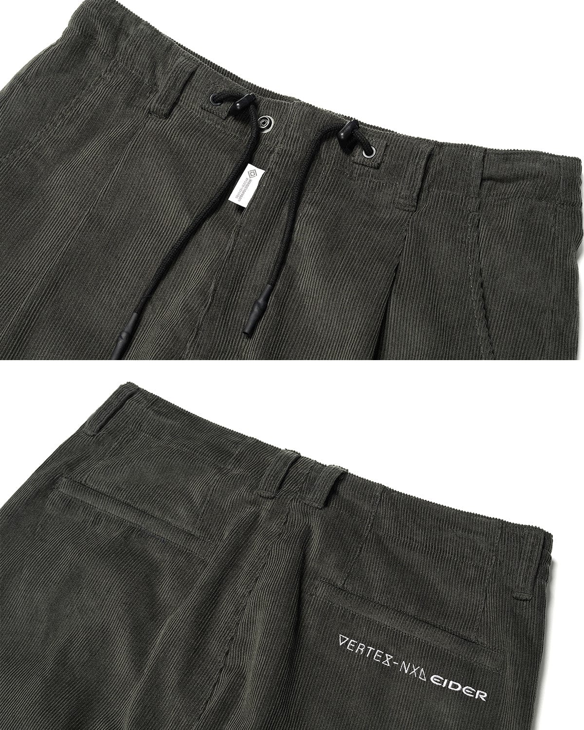 VERT GTX (VTX X EIDER) CORDUROY PANTS CEMENT (Wide Fit)