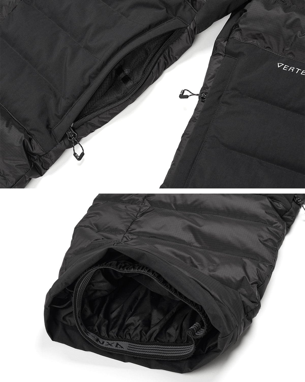 VERT GTX (VTX X EIDER) DOWN PADDED PANTS BLACK (Standard Fit)