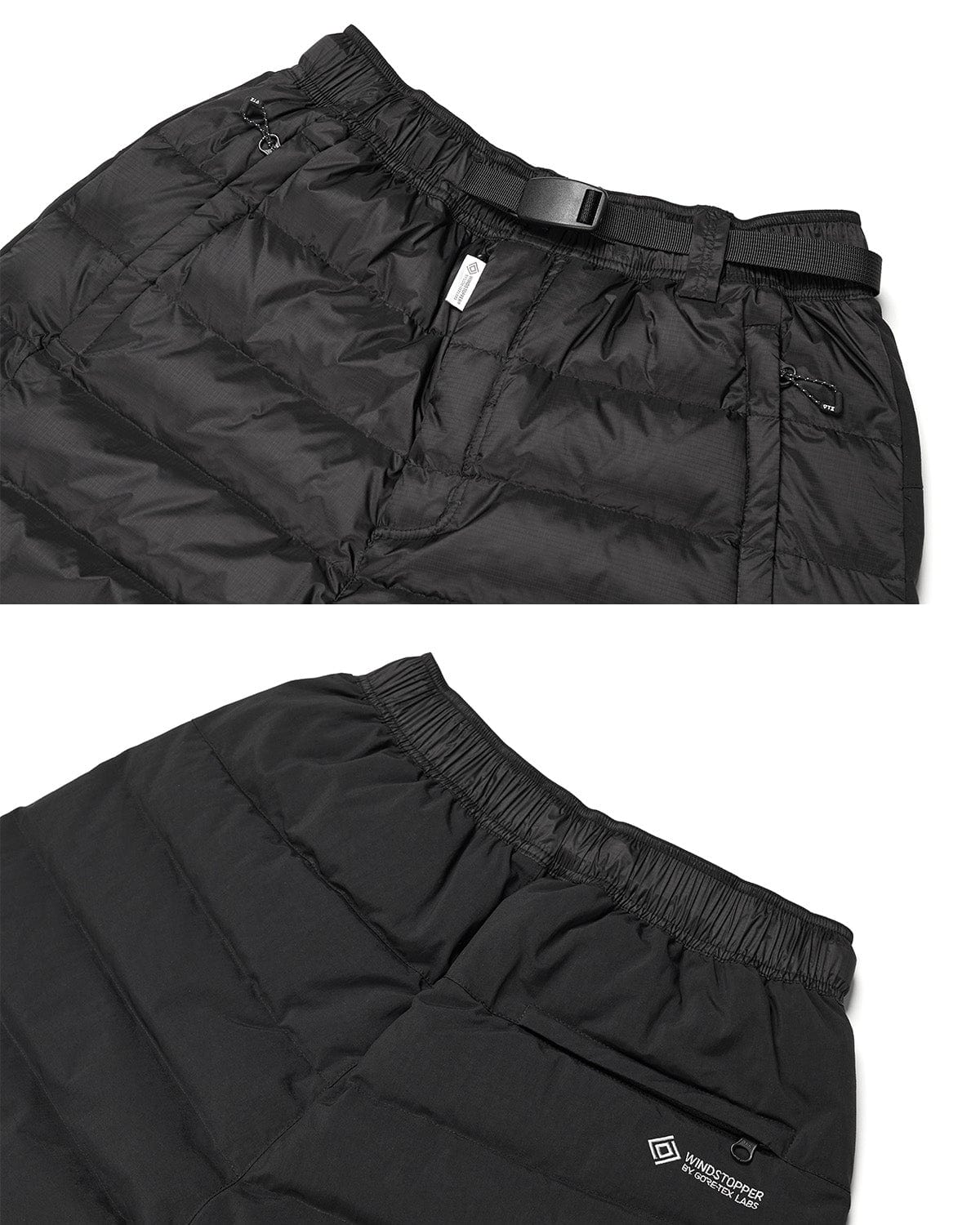 VERT GTX (VTX X EIDER) DOWN PADDED PANTS BLACK (Standard Fit)