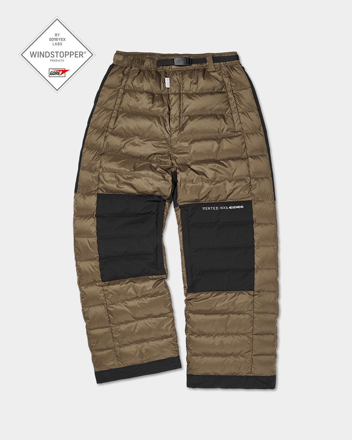 VERT GTX (VTX X EIDER) DOWN PADDED PANTS GOLD BROWN (Standard Fit)