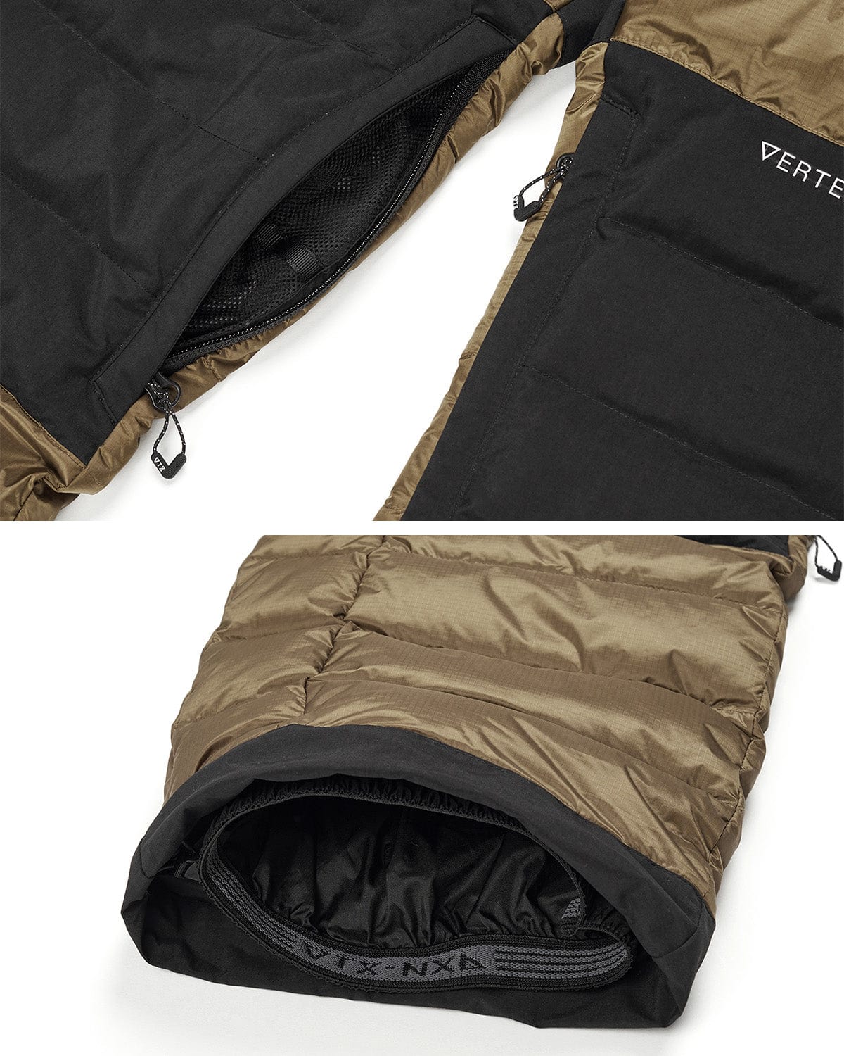 VERT GTX (VTX X EIDER) DOWN PADDED PANTS GOLD BROWN (Standard Fit)