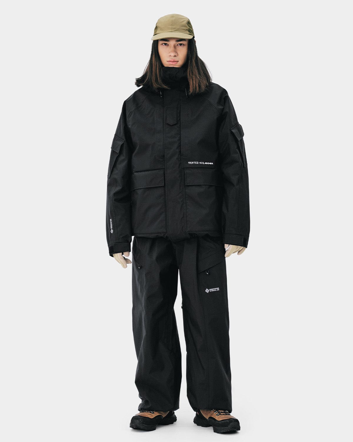 VERT GTX (VTX X EIDER) FIELD 3L 3WAY PARKA BLACK