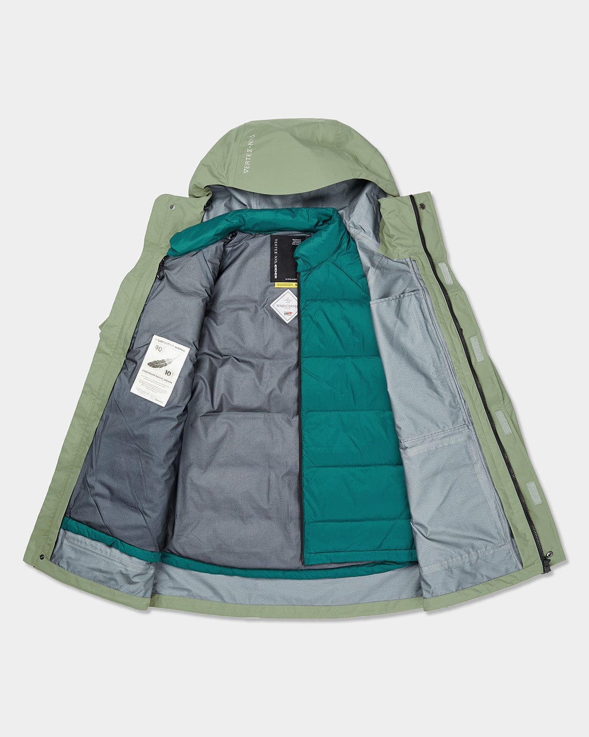 VERT GTX (VTX X EIDER) FIELD 3L 3WAY PARKA OIL GREEN