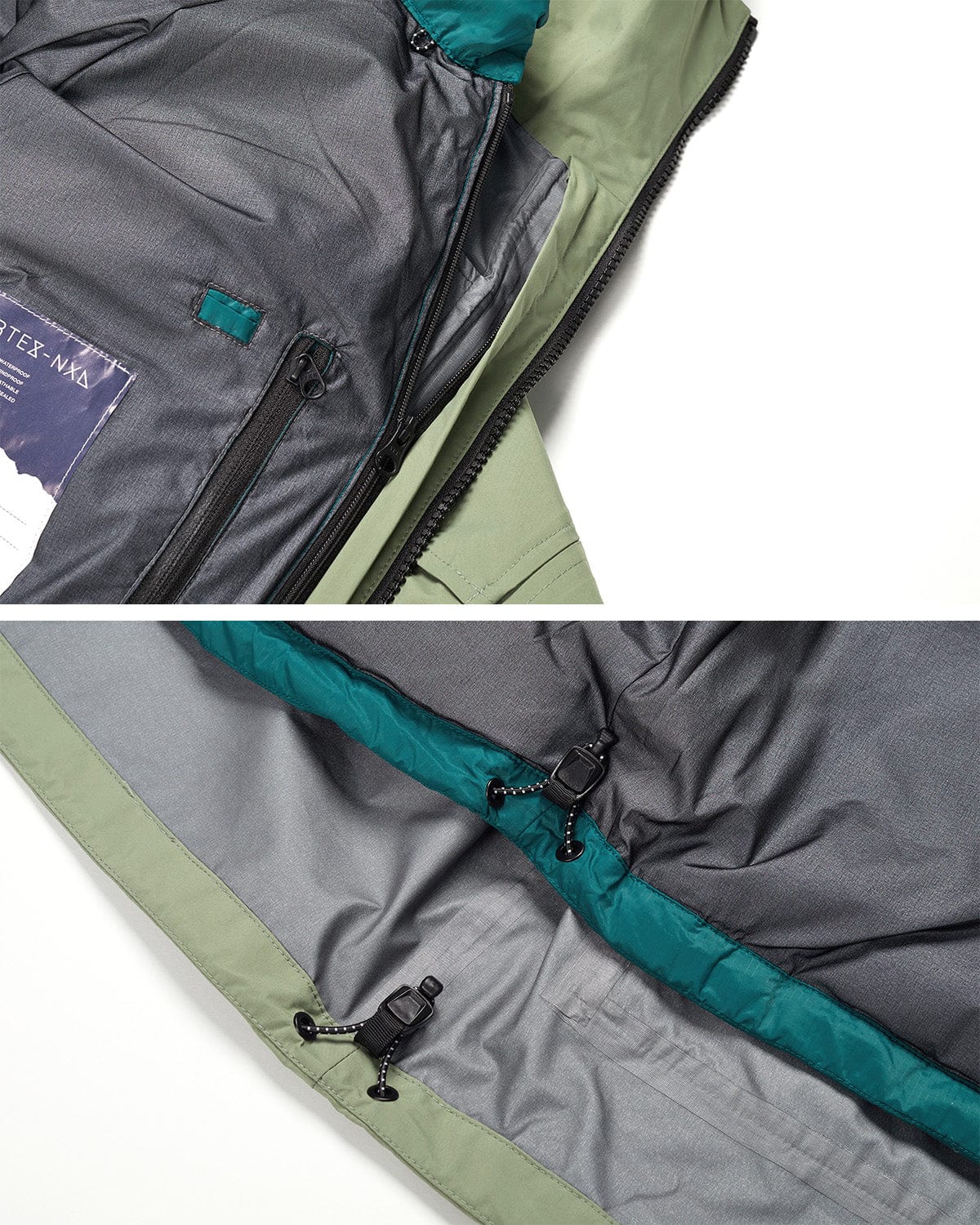 VERT GTX (VTX X EIDER) FIELD 3L 3WAY PARKA OIL GREEN