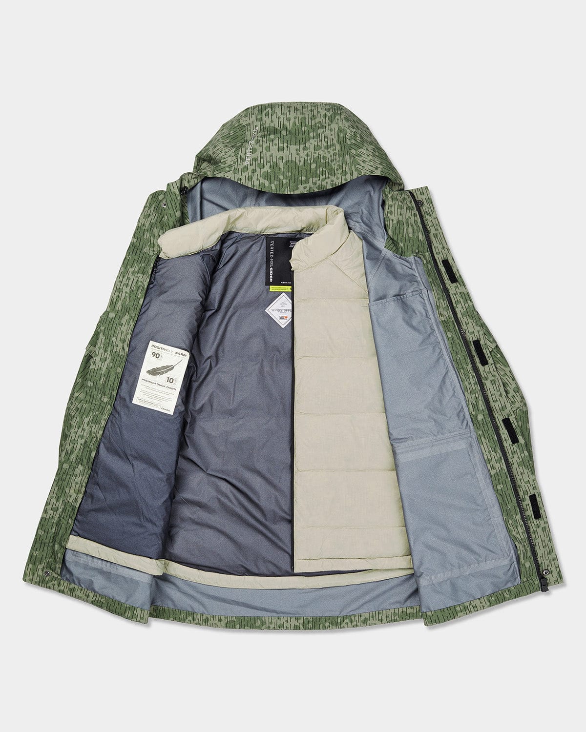 VERT GTX (VTX X EIDER) FIELD 3L 3WAY PARKA RAIN CAMO