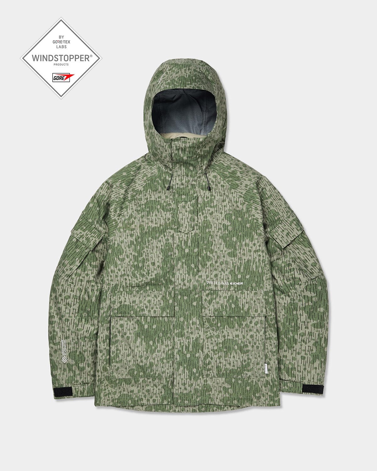 VERT GTX (VTX X EIDER) FIELD 3L 3WAY PARKA RAIN CAMO