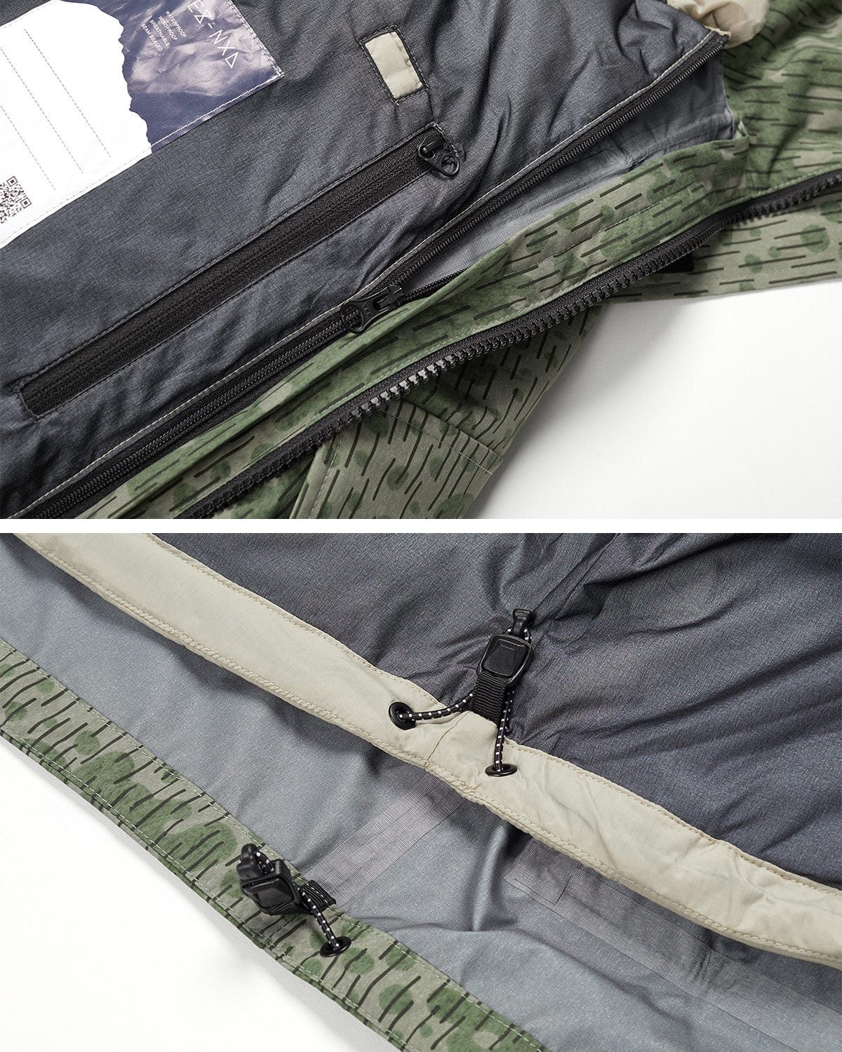 VERT GTX (VTX X EIDER) FIELD 3L 3WAY PARKA RAIN CAMO