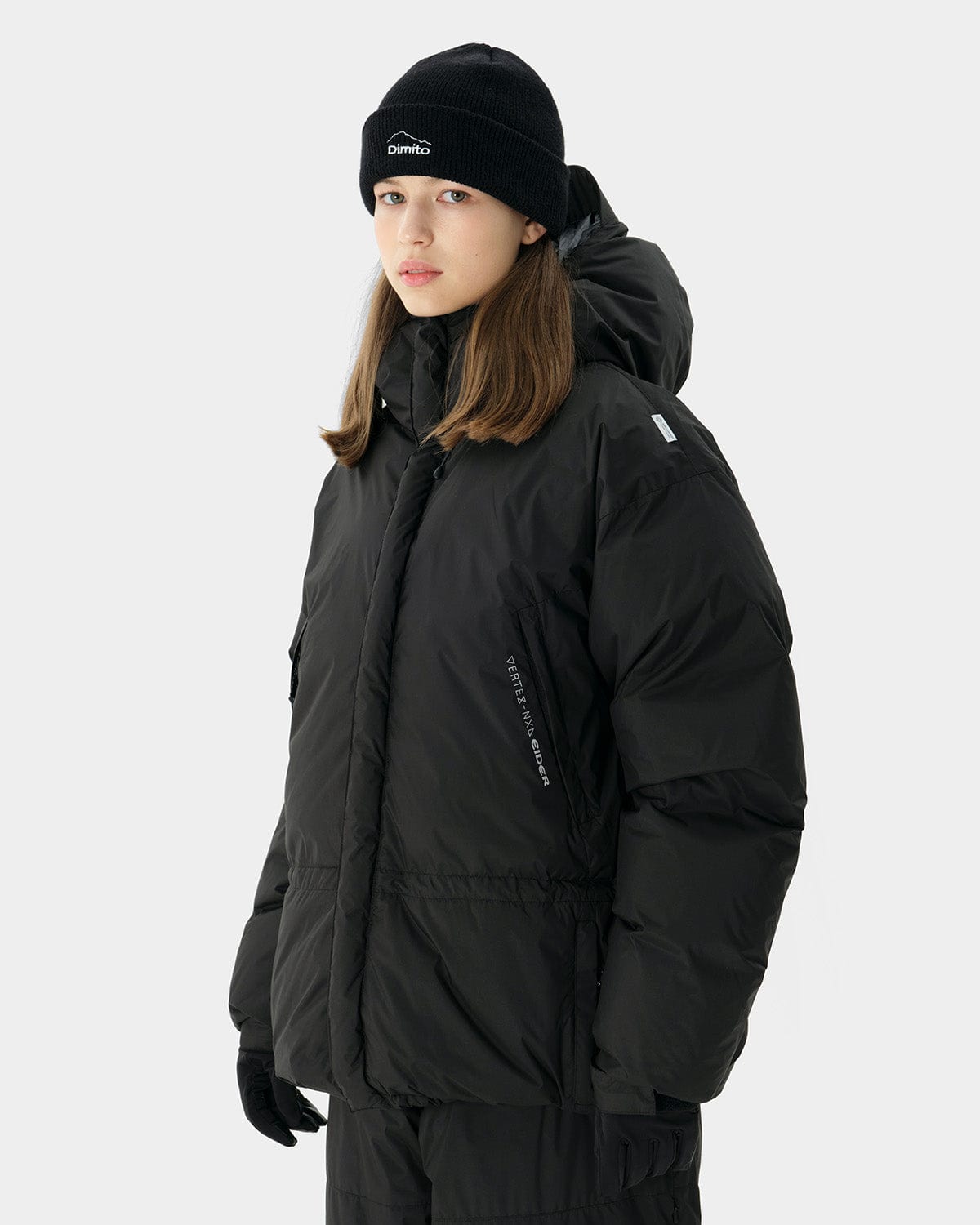 VERT GTX (VTX X EIDER) HAE HD GOOSE DOWN JACKET BLACK