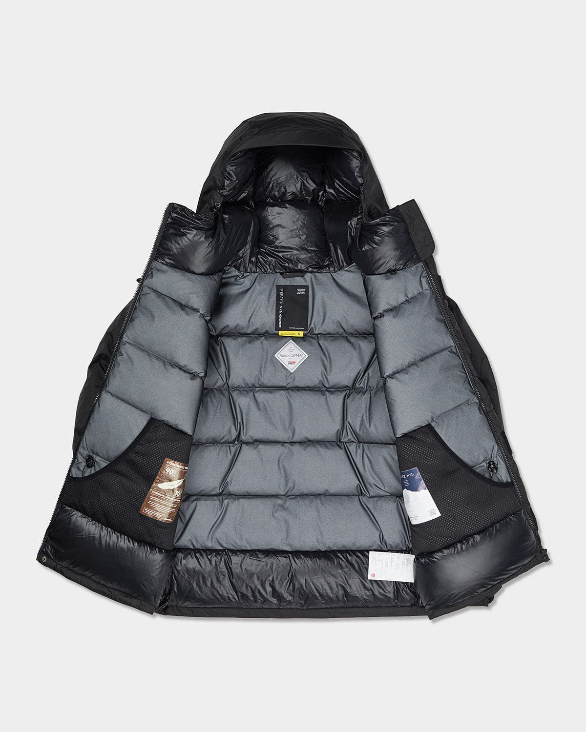 VERT GTX (VTX X EIDER) HAE HD GOOSE DOWN JACKET BLACK