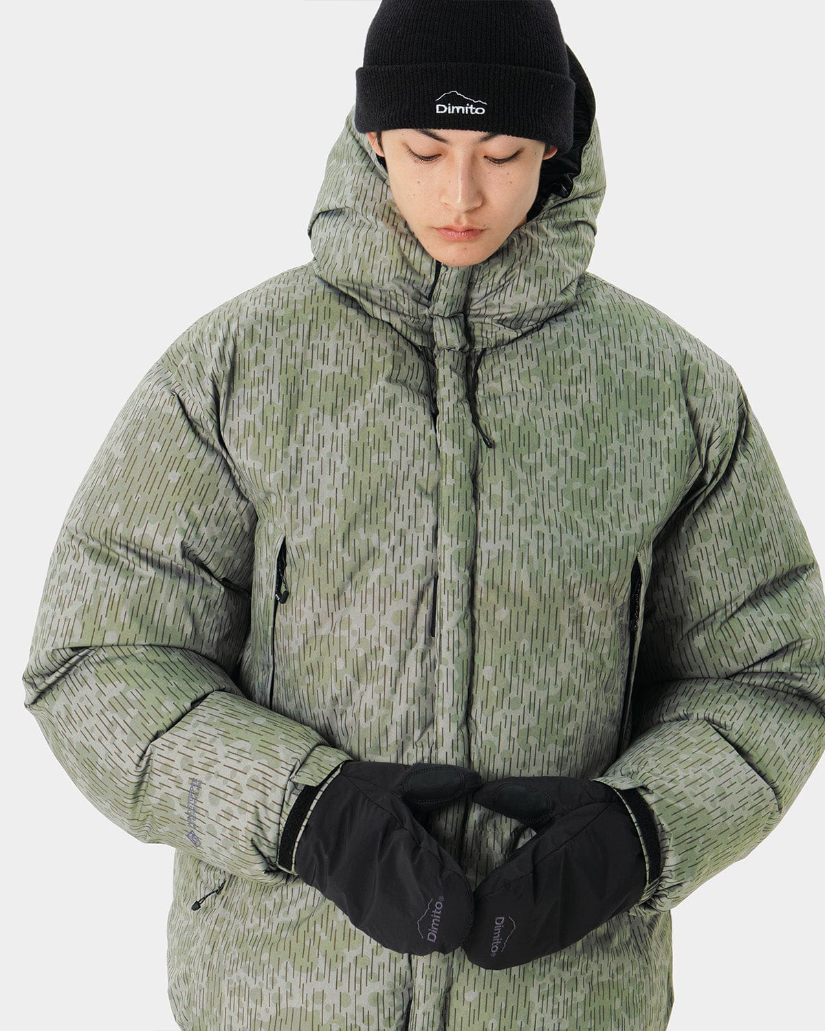 VERT GTX (VTX X EIDER) HAE HD GOOSE DOWN JACKET RAIN CAMO