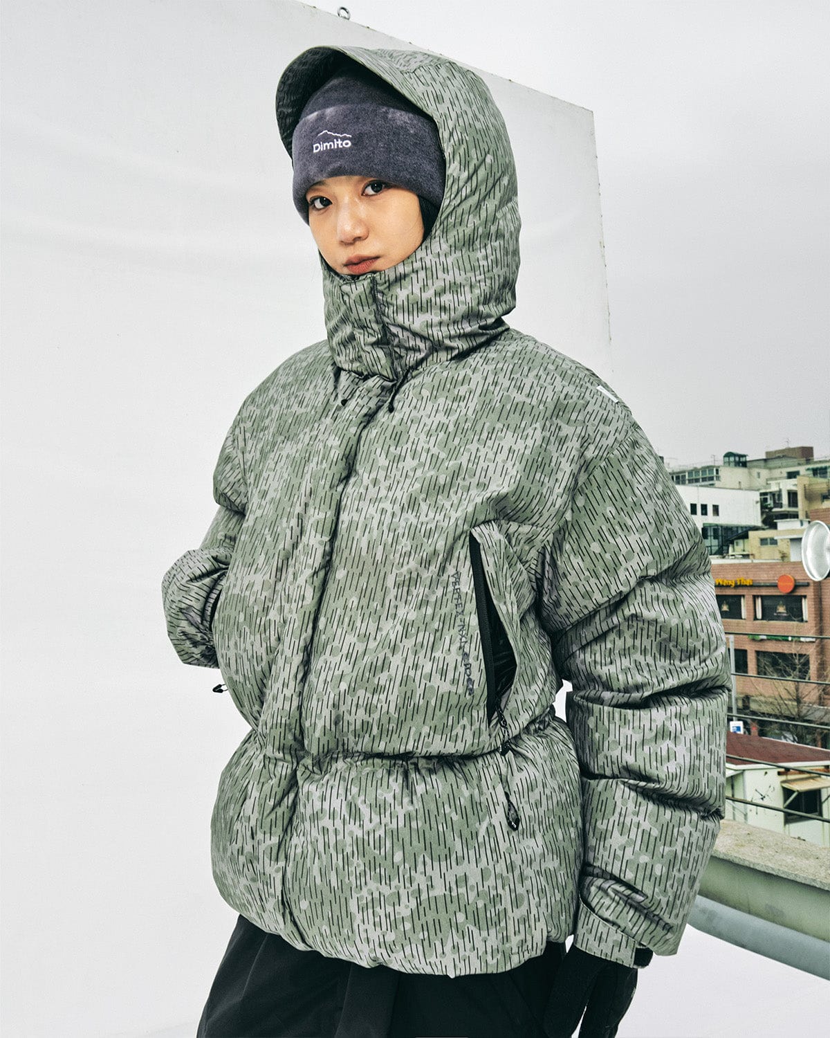 VERT GTX (VTX X EIDER) HAE HD GOOSE DOWN JACKET RAIN CAMO