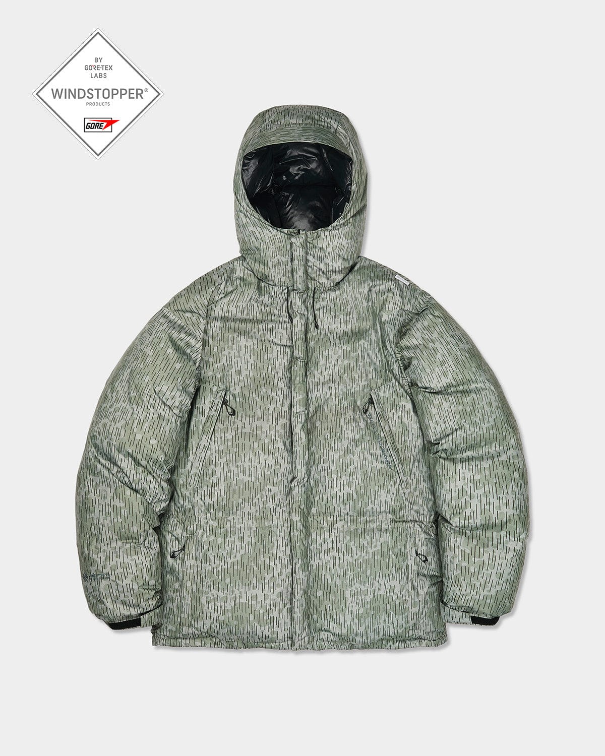 VERT GTX (VTX X EIDER) HAE HD GOOSE DOWN JACKET RAIN CAMO