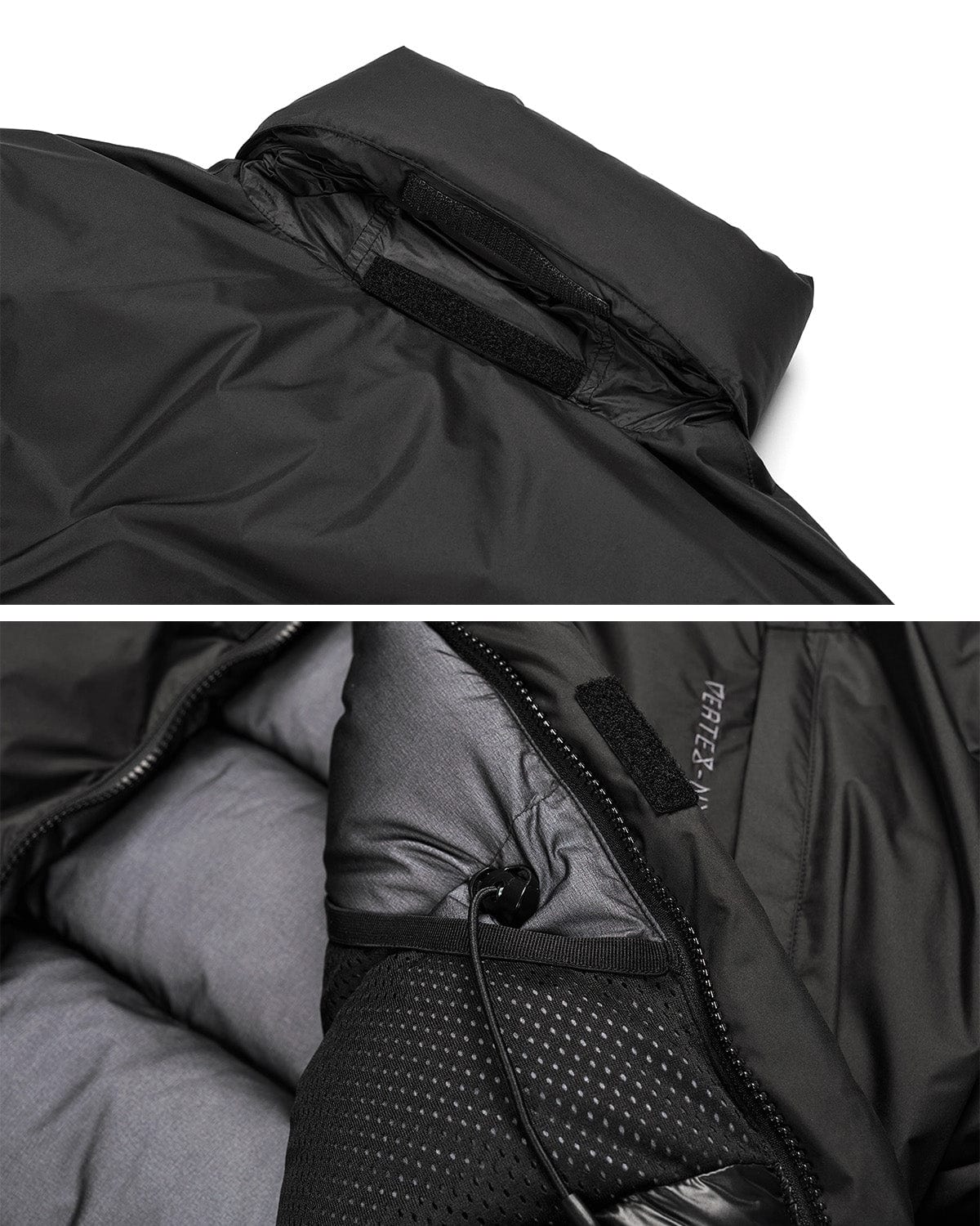 VERT GTX (VTX X EIDER) HAE NH GOOSE DOWN JACKET BLACK