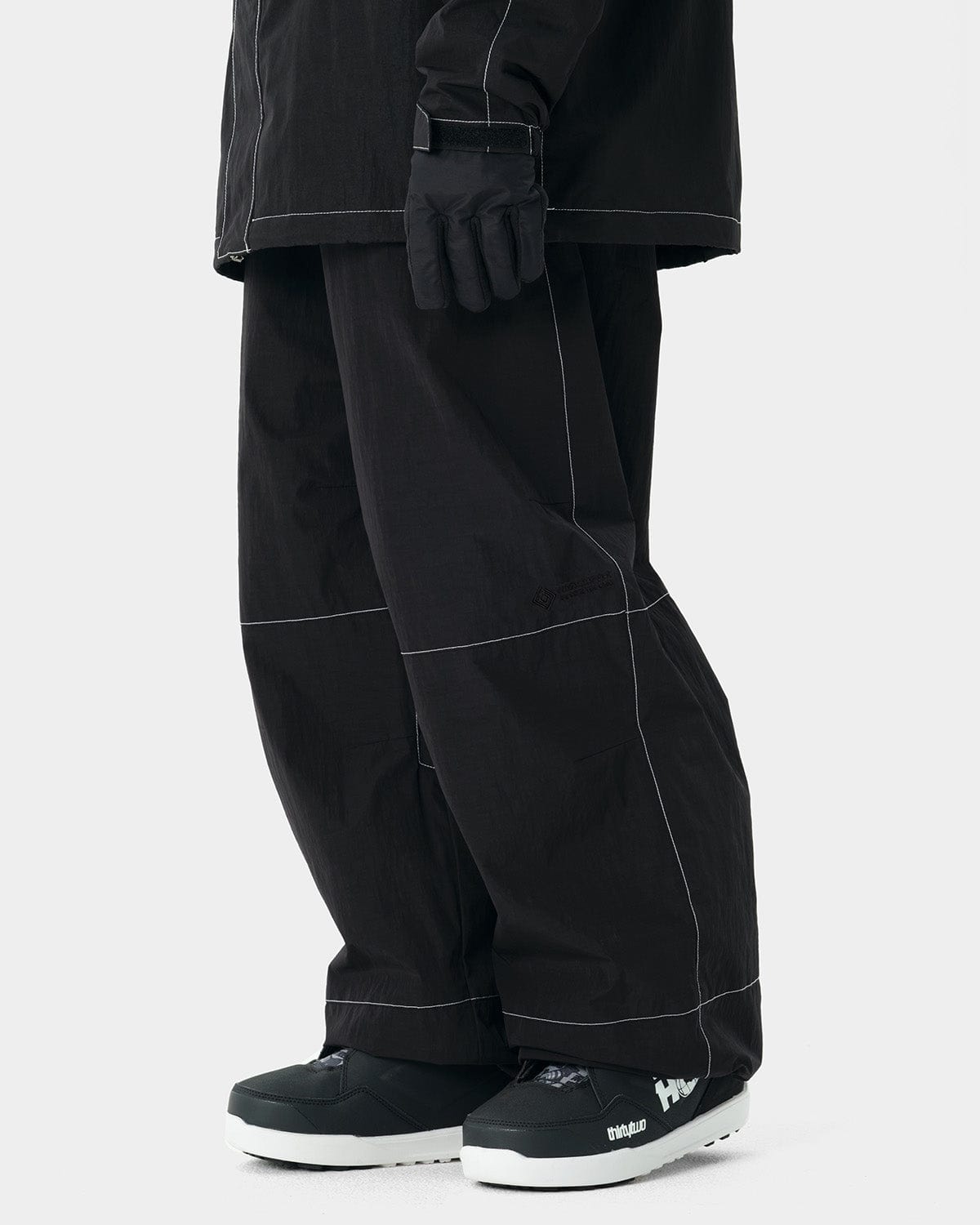 VERT GTX (VTX X EIDER) LINE STITCHED PANTS BLACK (Semi wide fit)