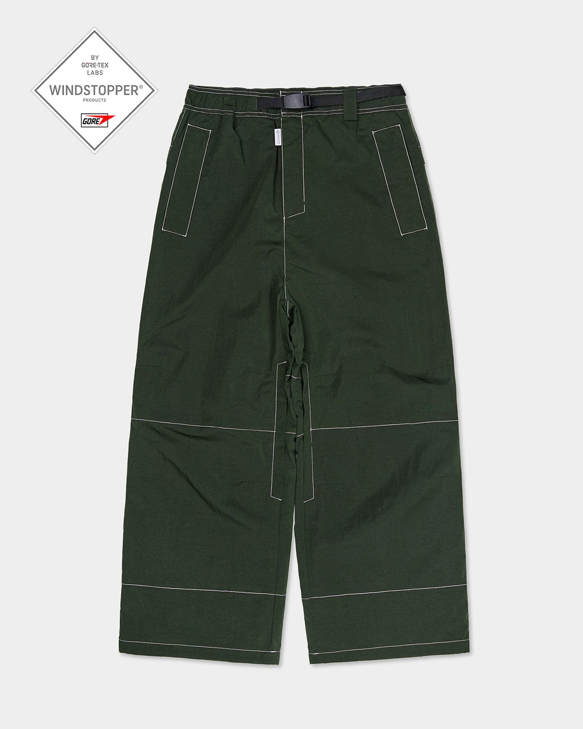 VERT GTX (VTX X EIDER) LINE STITCHED PANTS DEEP FOREST (Semi wide fit)