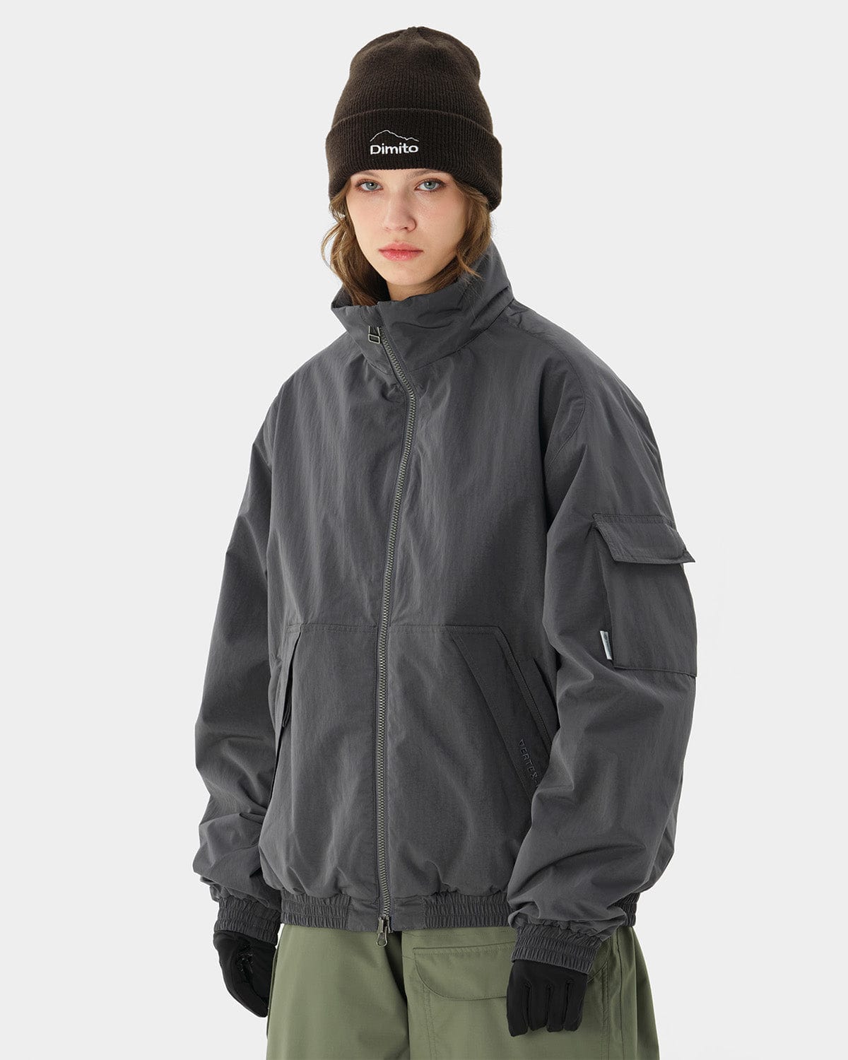 VERT GTX (VTX X EIDER) STORM JACKET STEEL GREY