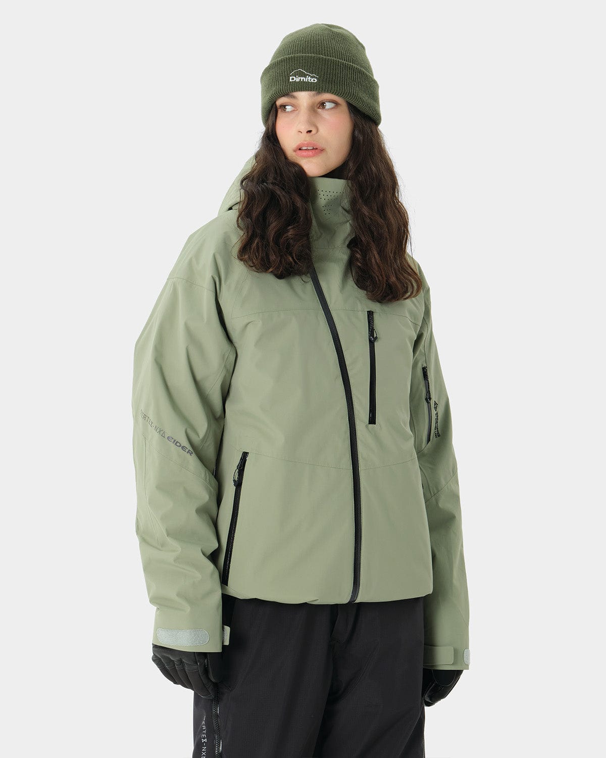 VERT GTX (VTX X EIDER) TEMP JACKET OIL GREEN