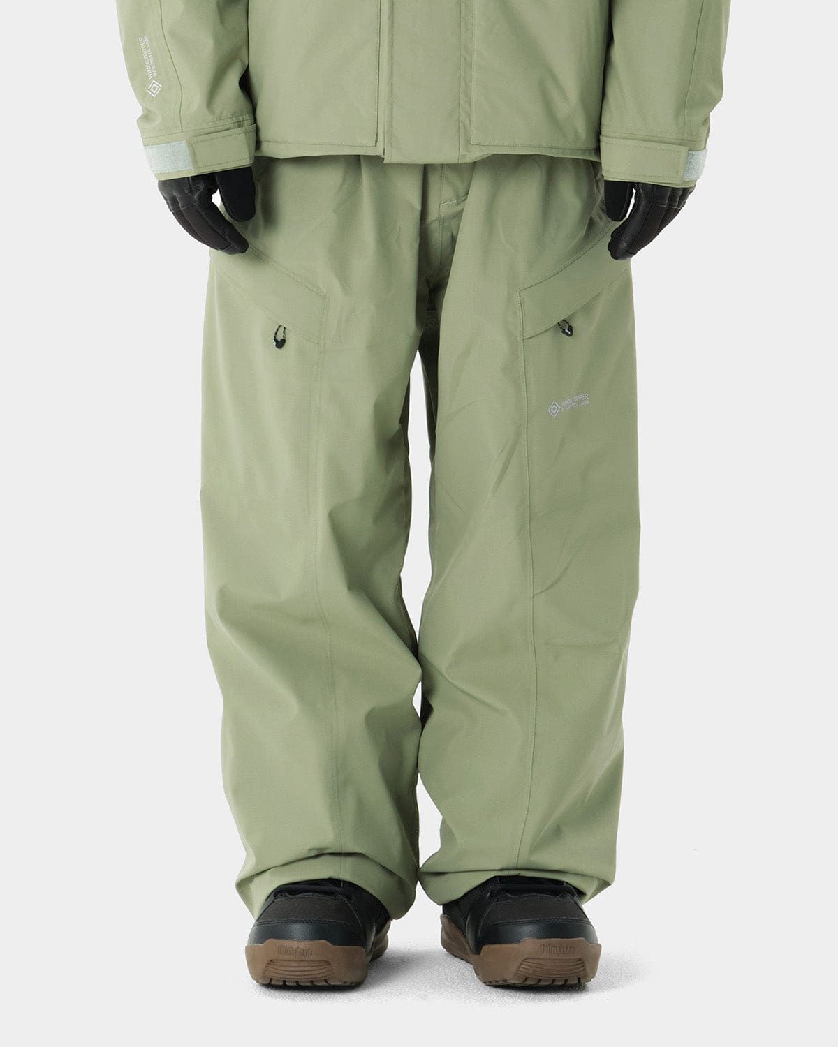 VERT GTX (VTX X EIDER) WIDE 2L PANTS OIL GREEN (Wide Fit)