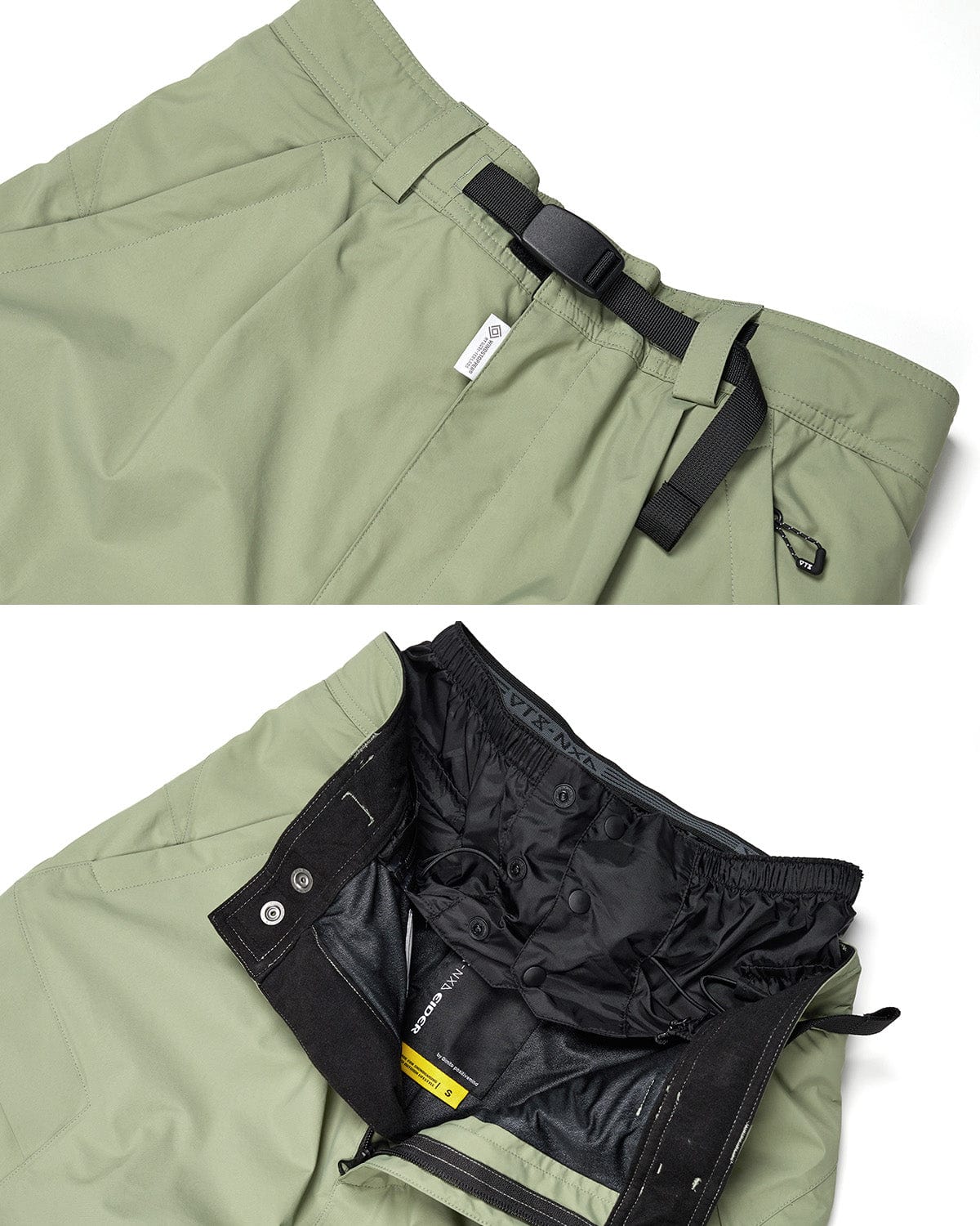 VERT GTX (VTX X EIDER) WIDE 2L PANTS OIL GREEN (Wide Fit)