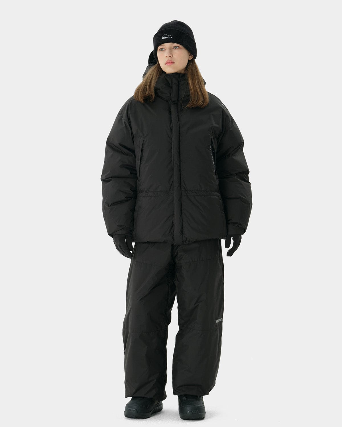 VERT GTX (VTX X EIDER) WIDE PADDED PANTS BLACK (Wide Fit)