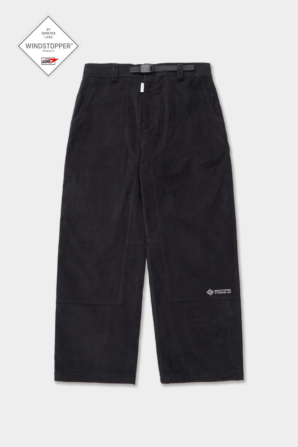 VERT GTX WORK CORDUROY PANTS BLACK (Relaxed fit)