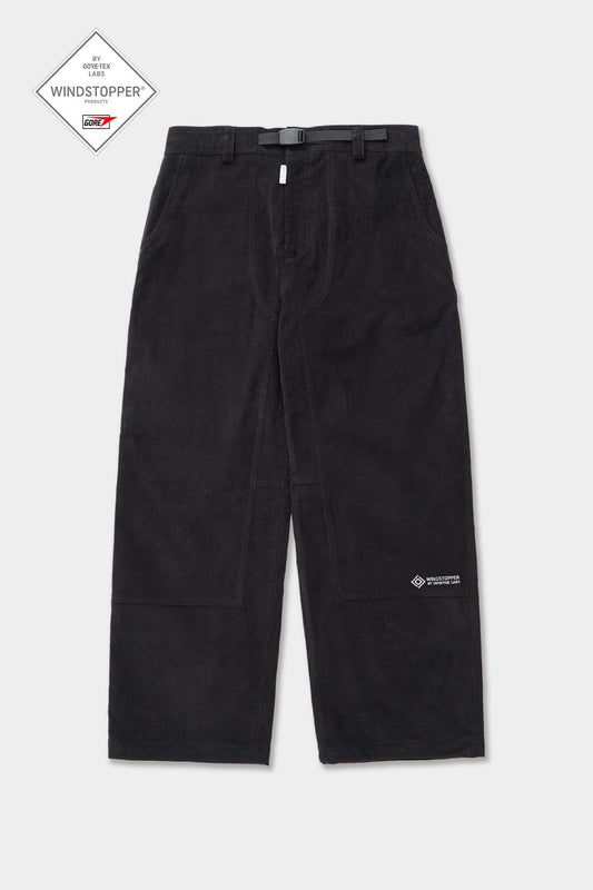 VERT GTX WORK CORDUROY PANTS BLACK (Relaxed fit)