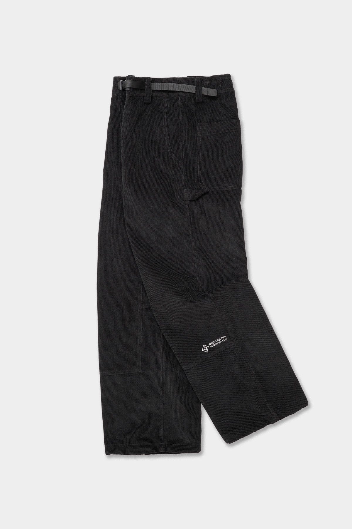 VERT GTX WORK CORDUROY PANTS BLACK (Relaxed fit)