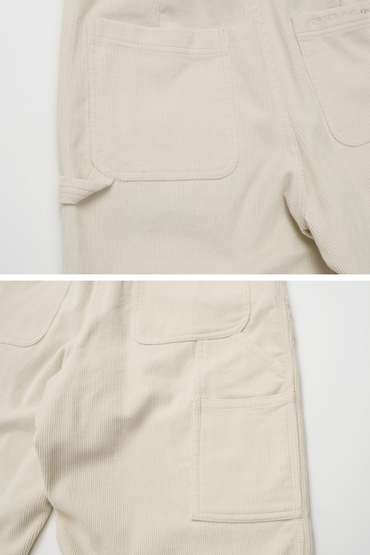 VERT GTX WORK CORDUROY PANTS IVORY (Relaxed fit)