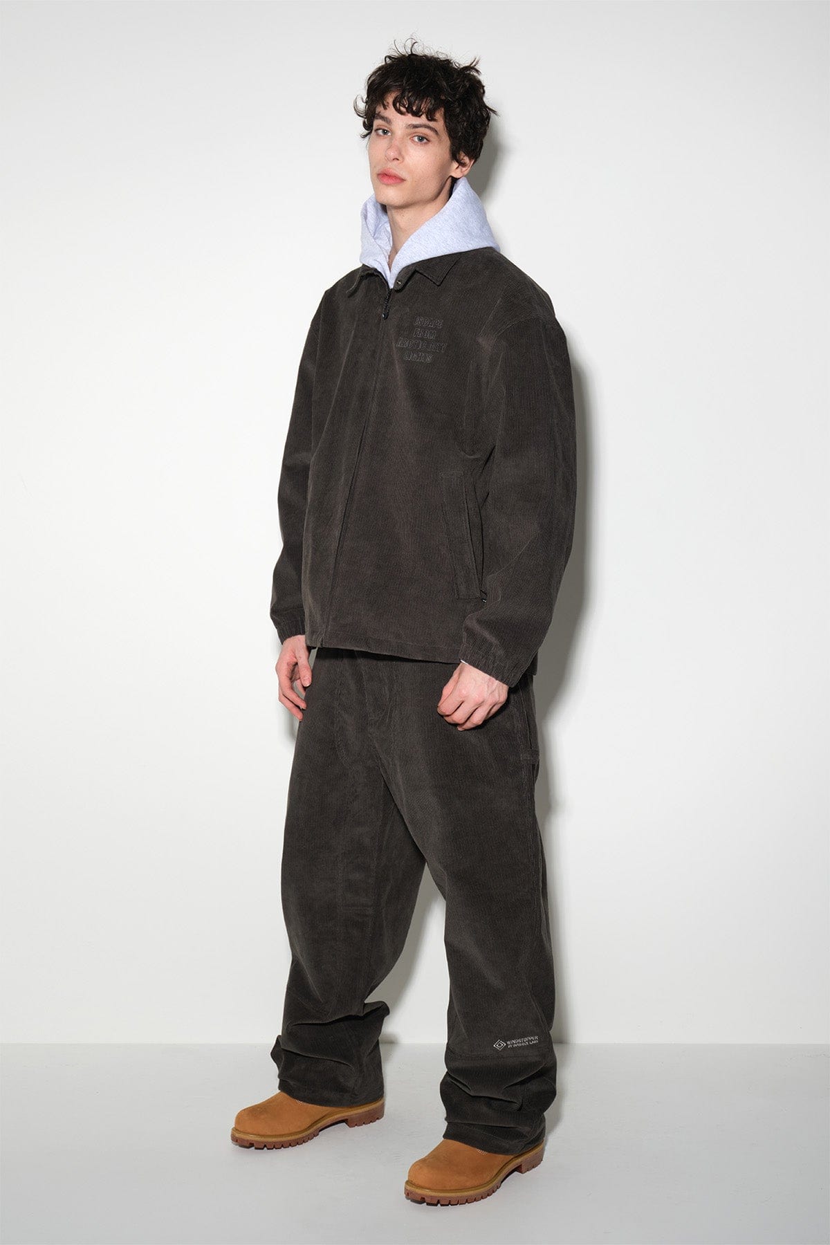 VERT GTX WORK CORDUROY PANTS SHADOW GREY (Relaxed fit)