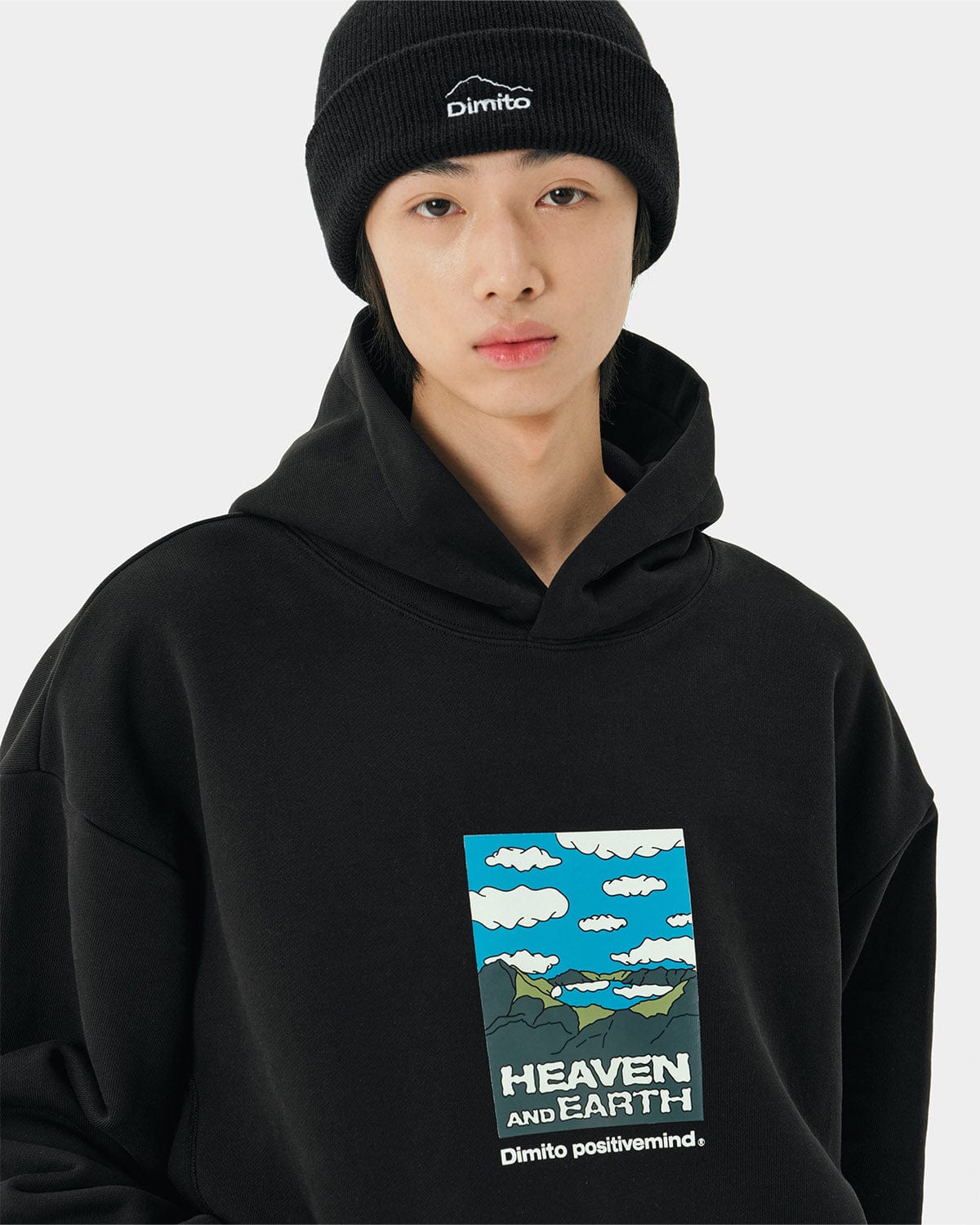 VERT HAE DMT HOODIE BLACK