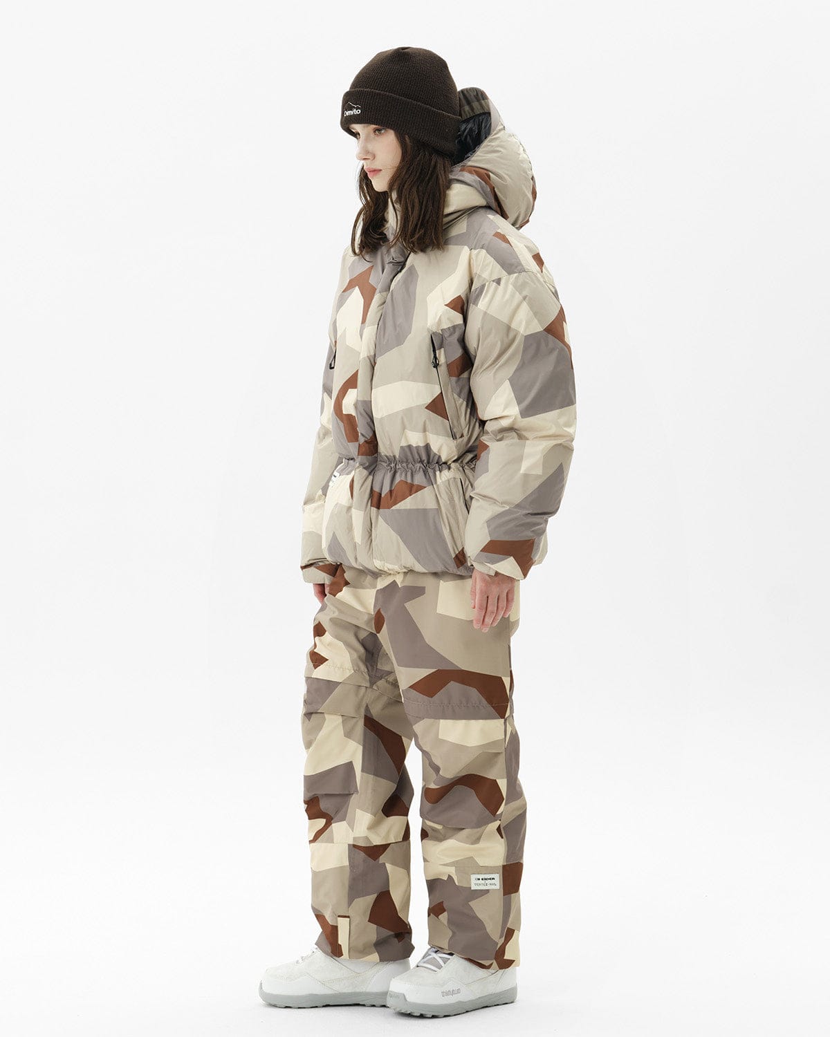 VERT HAE GOOSE DOWN (VTX X EIDER) JACKET UF90 CAMO DESERT