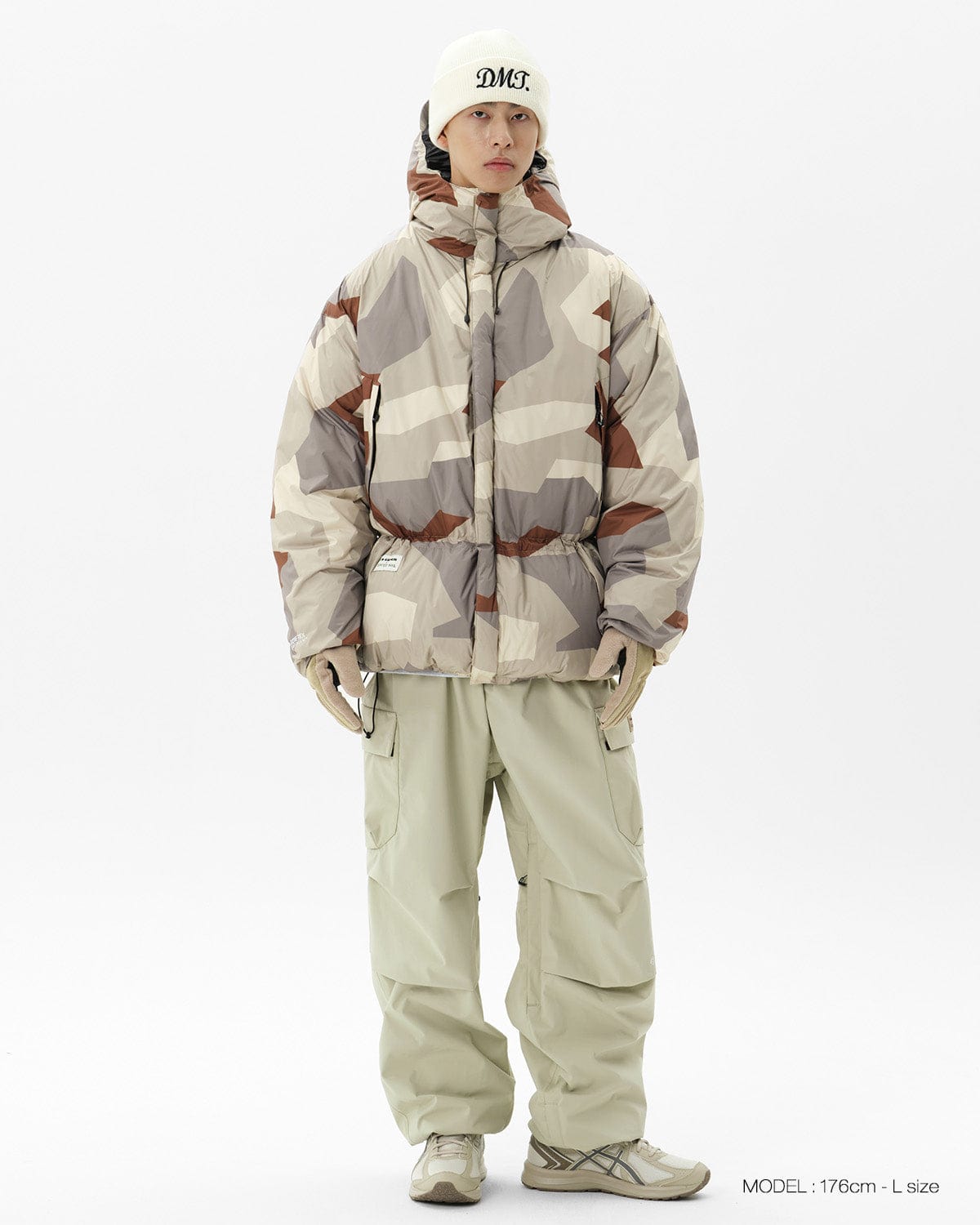 VERT HAE GOOSE DOWN (VTX X EIDER) JACKET UF90 CAMO DESERT