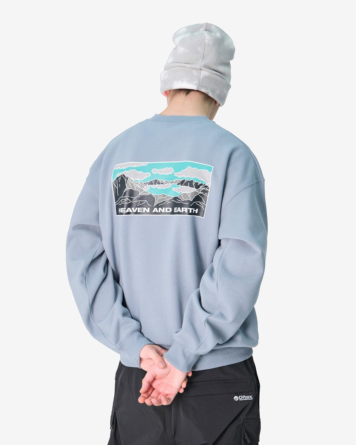 VERT HAE SWEATSHIRTS SLATE BLUE