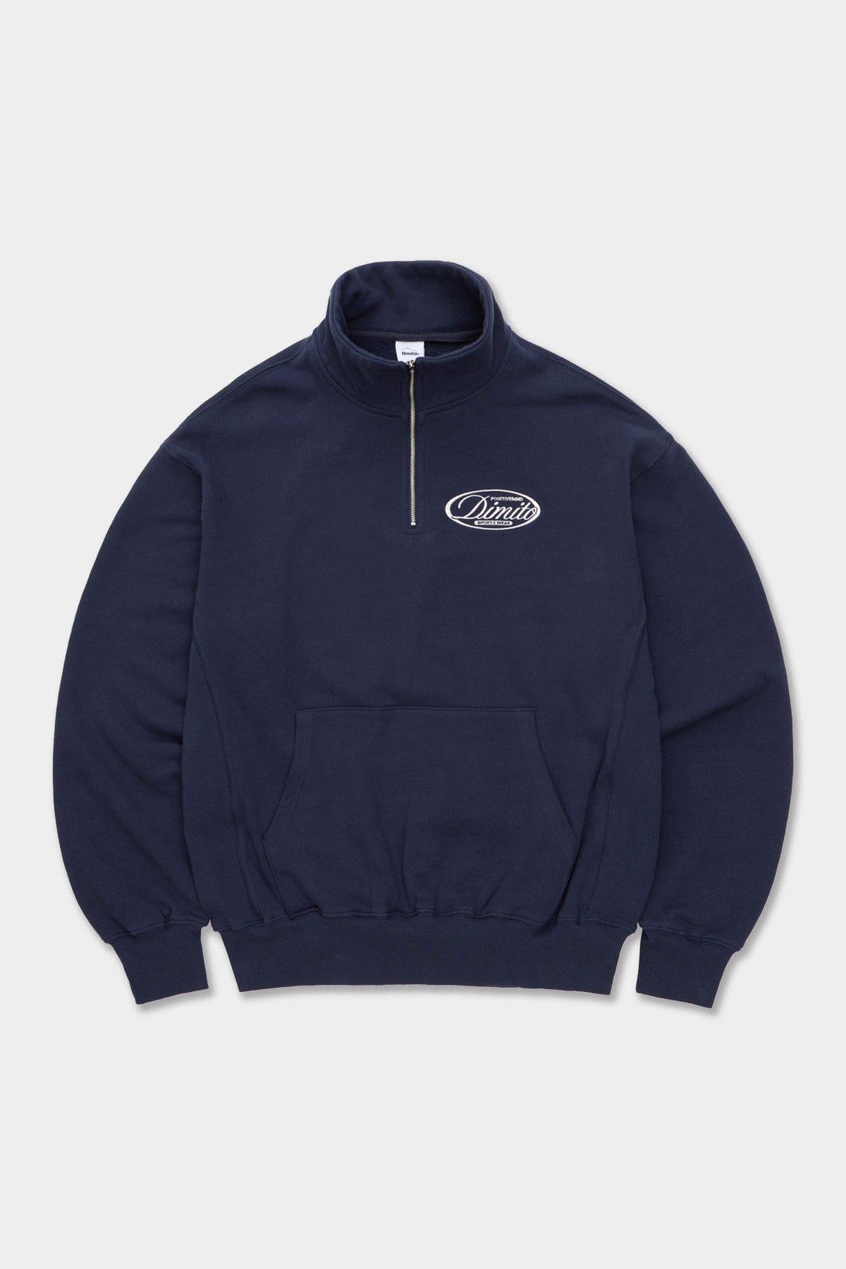 VERT HALF ZIP SWEATSHIRT NAVY