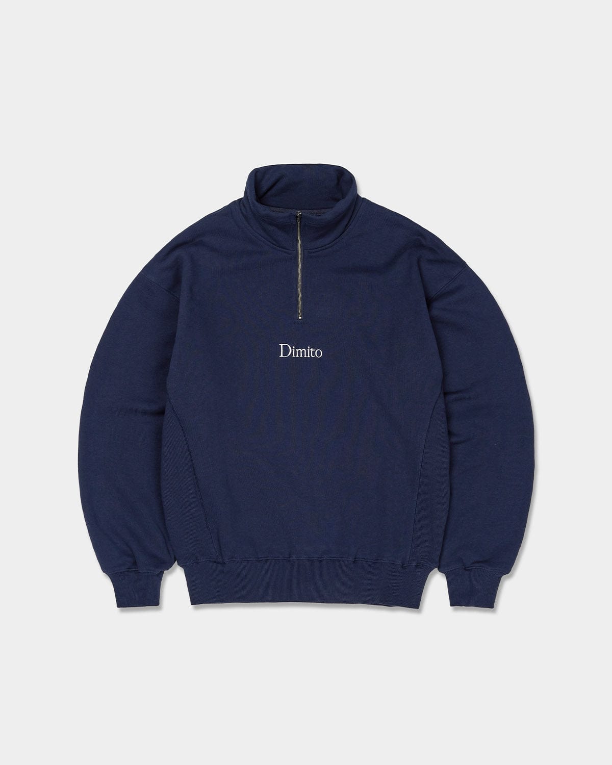 VERT HALF ZIP SWEATSHIRTS NAVY